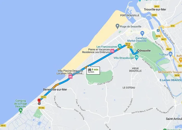 דירה Deauville - 3min